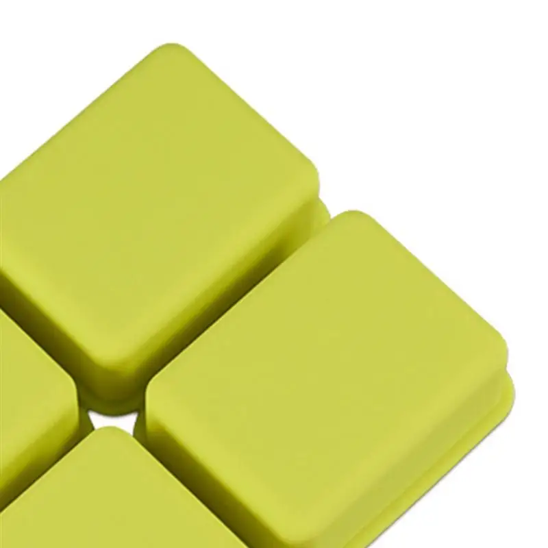 1 шт. форма для мыла сделай сам отдельная четыре отверстия домашняя прямоугольная