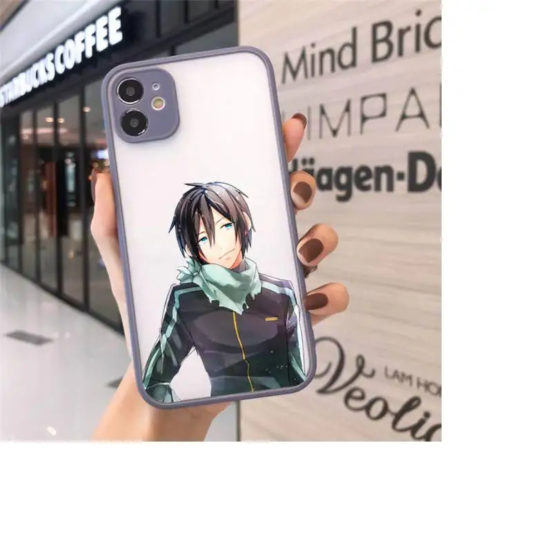

Yato Noragami Phone Case matte transparent For gray iPhone 7 8 x xs xr 11 12 pro plus max mini Funda Clear