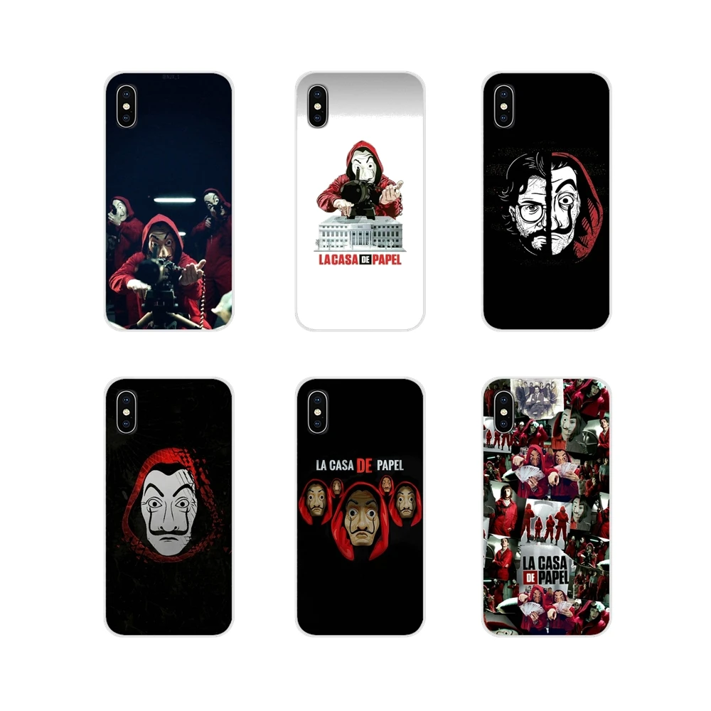 Аксессуары чехлы для телефонов La Casa de papel Samsung A10 A30 A40 A50 A60 A70 Galaxy S2 Note 2 3 Grand Core