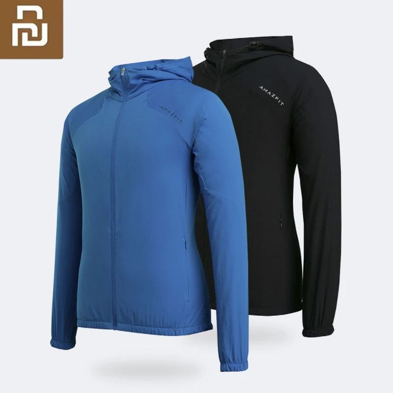 Новая Водонепроницаемая ветровка Youpin Amazfit для улицы мужская одежда | Электроника