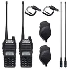 Портативная рация Baofeng, Портативная радиостанция 5 Вт, Любительская рация Baofeng UV 82, двойная PTT двухсторонняя рация 2-PTT, 12 шт.