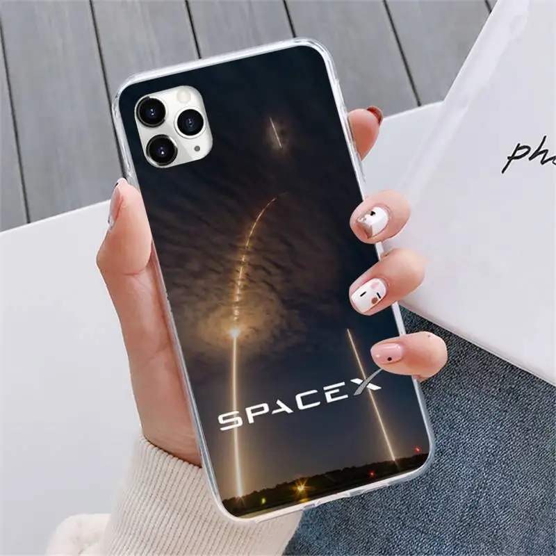 

US Elon Musk SpaceX Phone Case For iphone 12 5 5s 5c se 6 6s 7 8 plus x xs xr 11 pro max mini
