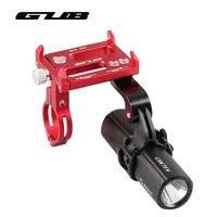 gub versatile aluminum bicycle motorcycle gps phone light mount holder for 3 5 7 2 inch phone bracket support bike sport camera
