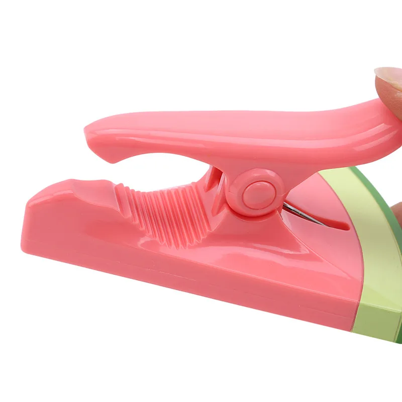 Хит продаж 1 шт. пластиковые пляжные тапочки с рисунком арбуза зажимы для