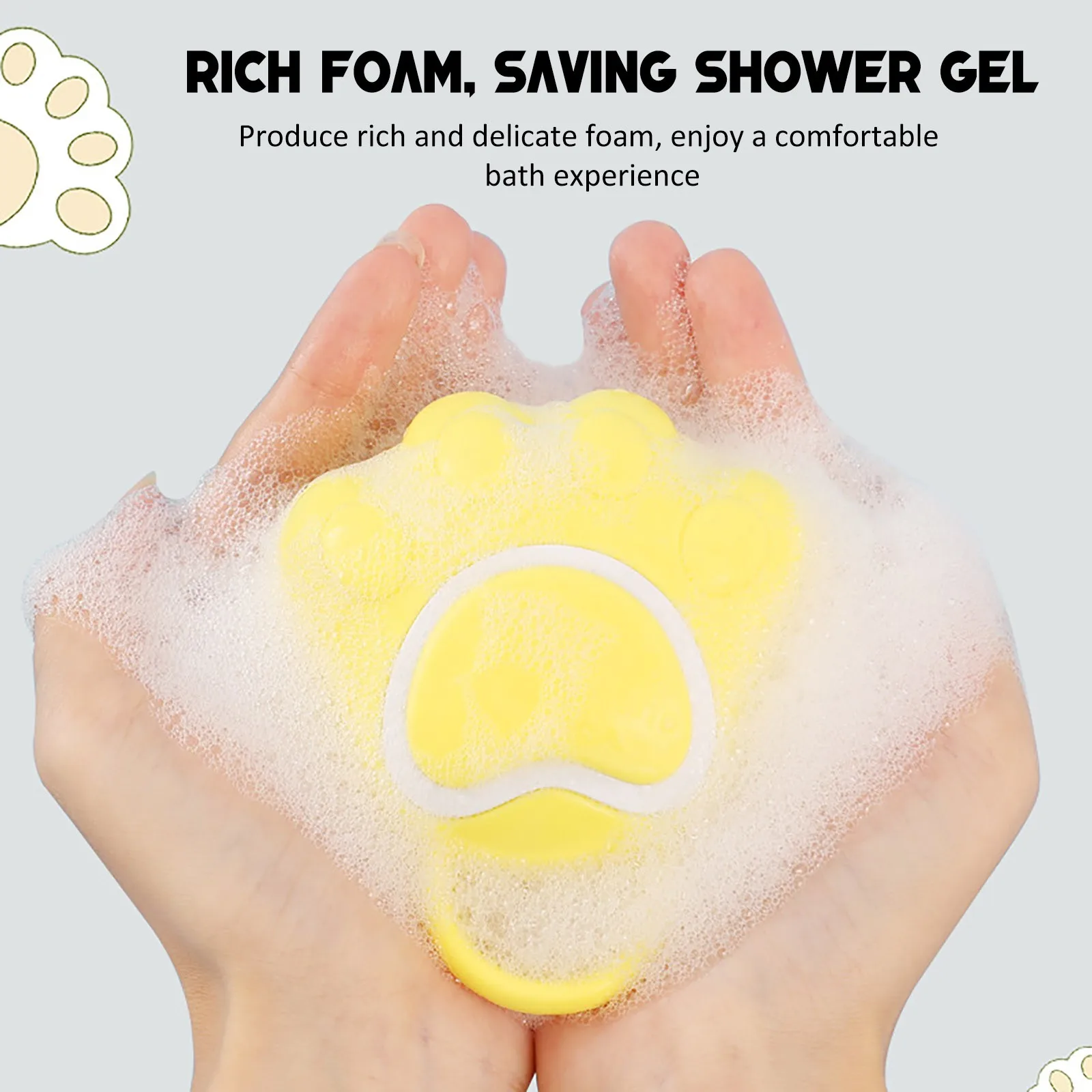 2021 силиконовая щетка для ванны скребок тела Массажная геля душа мягкие перчатки