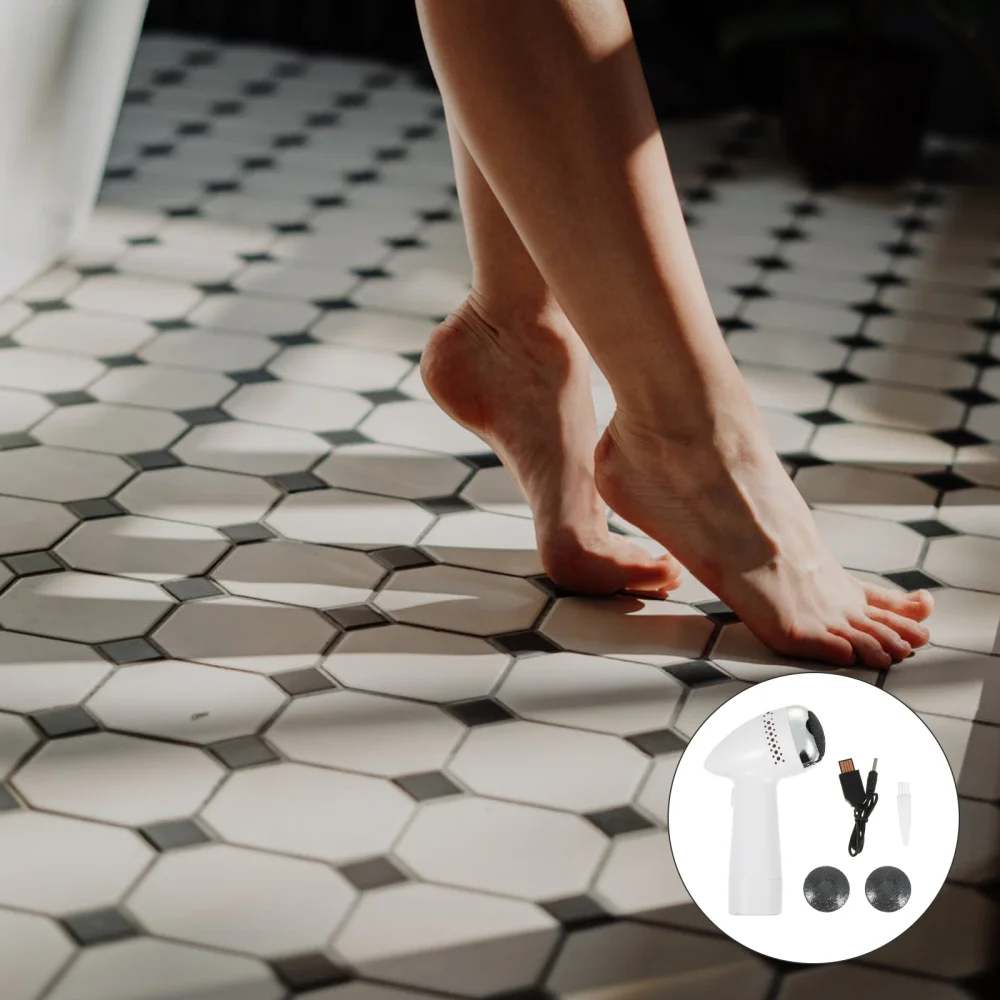 

1 Set Rechargeable Foot File Portable Foot Pedicure Tools Supplies for Heels