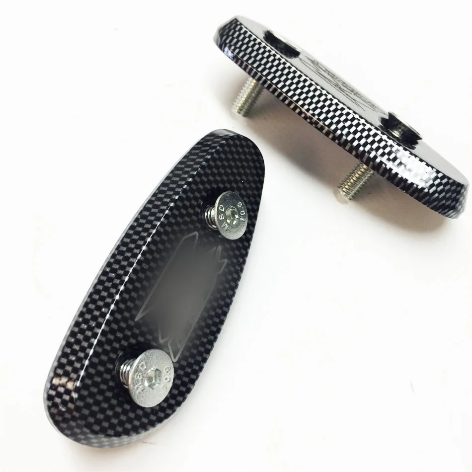 

Aftermarket free shipping motorcycle part Mirror Block Off base Plates for Suzuki GSXR 600 750 1000 GSX-R 2001-2004 CARBON FIBER