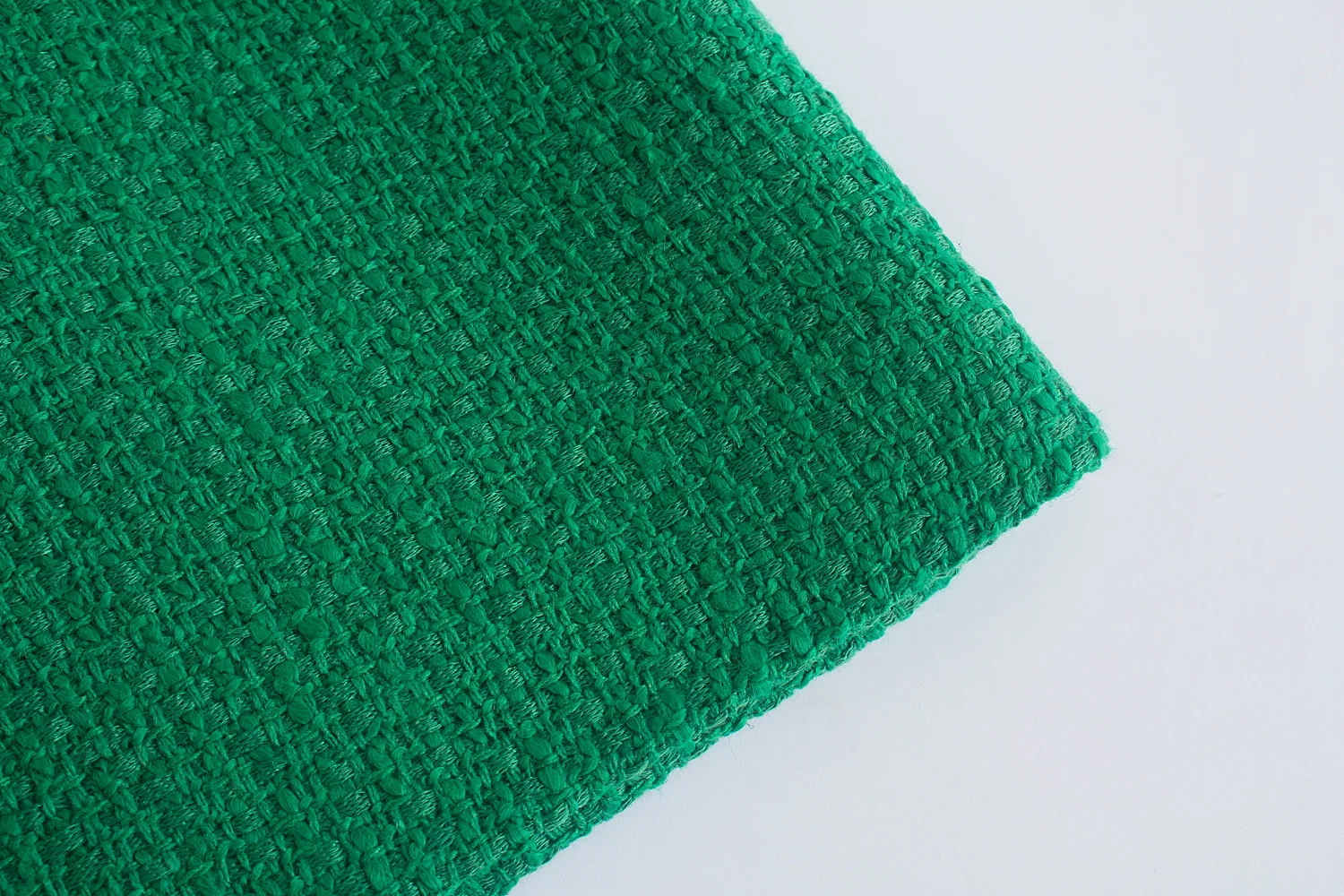 Женская короткая шерстяная юбка зеленая в европейском и американском стиле 2021 1881