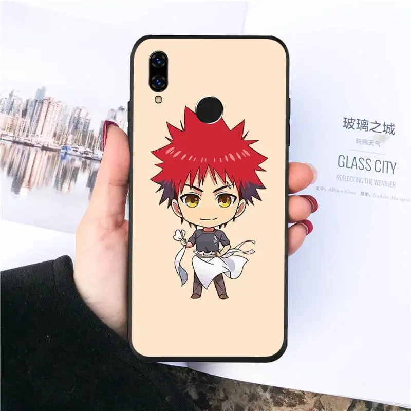 

Food Wars Shokugeki No Soma Phone Case For Huawei honor Mate P 10 20 30 40 Pro 10i 9 10 20 8 x Lite Luxury brand shell funda