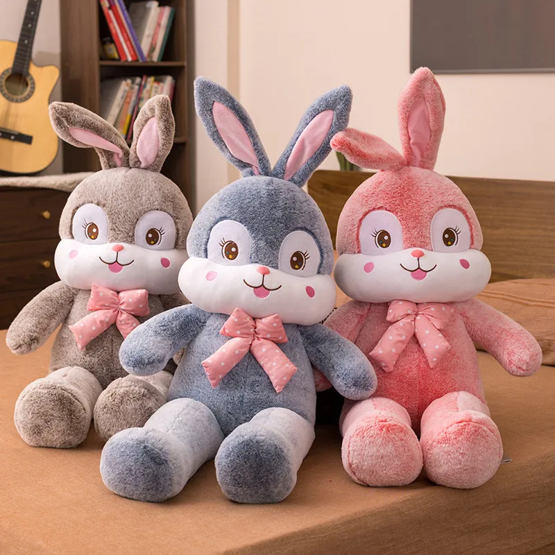 

Giant Nice Cute 85/110/135CM Plush Rabbit Dolls Bed Sofa Pillow Children Sleeping Cushion Toys Home Decor Surprise Gifts