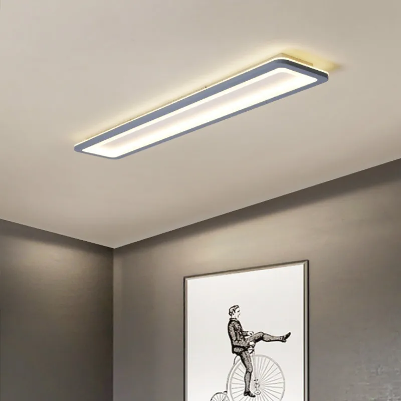 

Потолочный светильник для лестницы, современный минималистичный светильник для дома, кабинета, прохода, балконной полосы, панель, хрусталь...