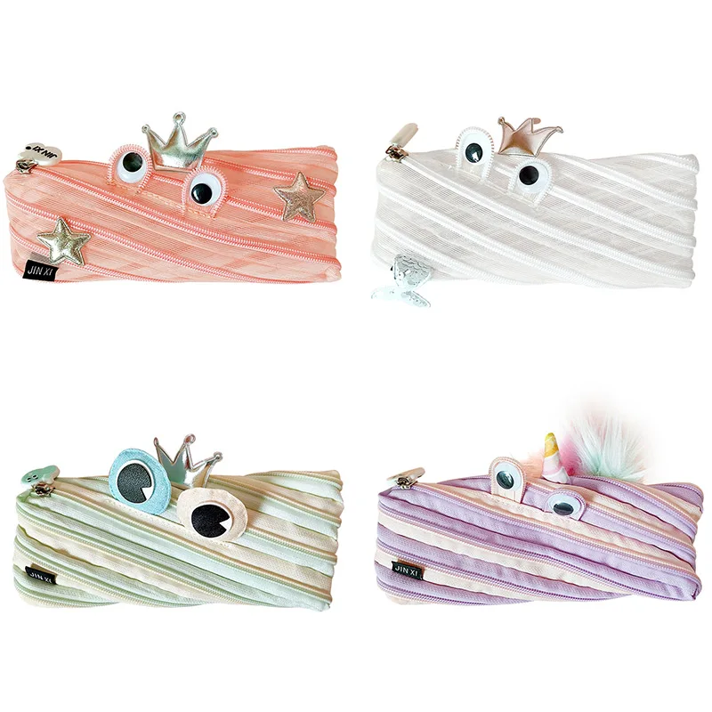 Школьные сумки карандаши с мультяшным дизайном популярного цвета креативный