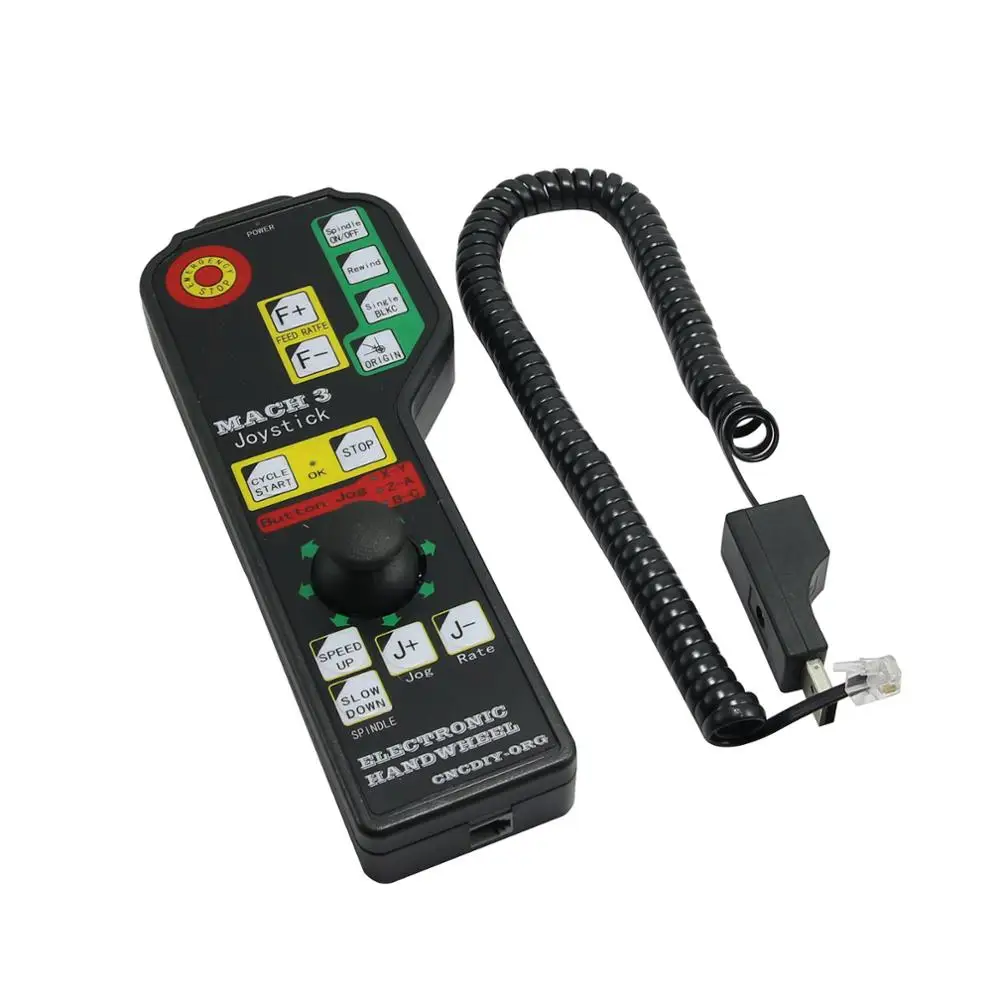 

Mach3 6 оси USB джойстик рокер Портативные Электронные Маховик Для CNC станок для резьбы по дереву