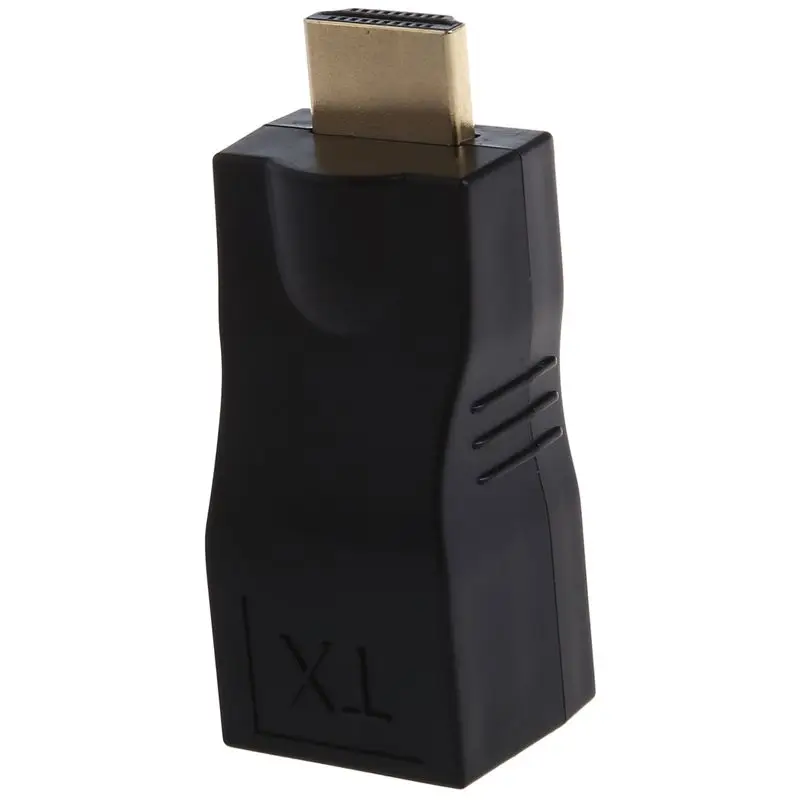 

4K HD 1080P 3D HDMI Extender Over A Dual RJ45 Cat 5e / 6 Ethernet Network Adapter