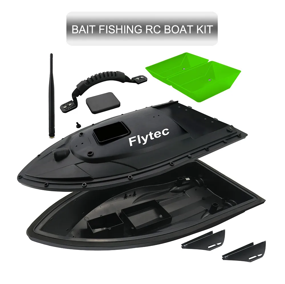 2011-5 KIT Green Flytec 2011-5 500 м Пульт дистанционного управления рыболокатор RC лодка для доставки прикорма и оснастки комплект в сборе - Цвет: 2011-5 KIT Green