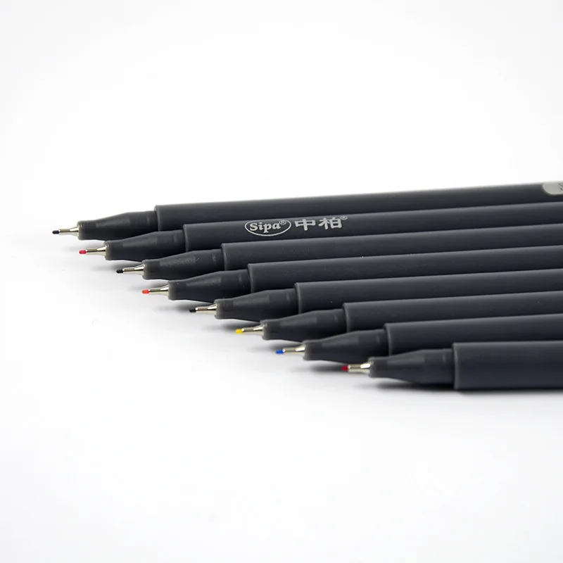 Ручка водная ручка простой стилус с очень тонким цветом 10 цветов для разметки