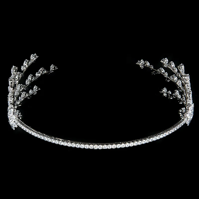 

New Alloy Rhinestone Bridal Headband Bride Zircon Hair band Wedding Hair Accessories