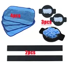 9 шт.лот для iRobot braava 320 380 381 380T 390 390T Mint 4200 4205 5200 5200C, сменная ткань для швабры с насадкой на колесо робота