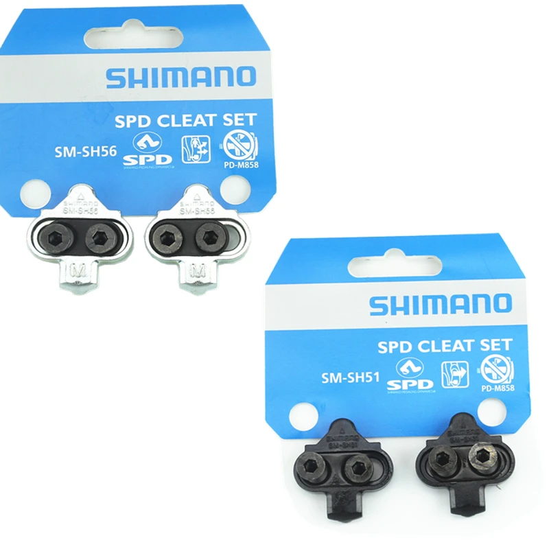 SPD SM-SH51 SM-SH56 бутсы пара одиночный выпуск/мульти-релиз шипы для педалей w/шайба гайка пластины поплавок горы SH51 SH56
