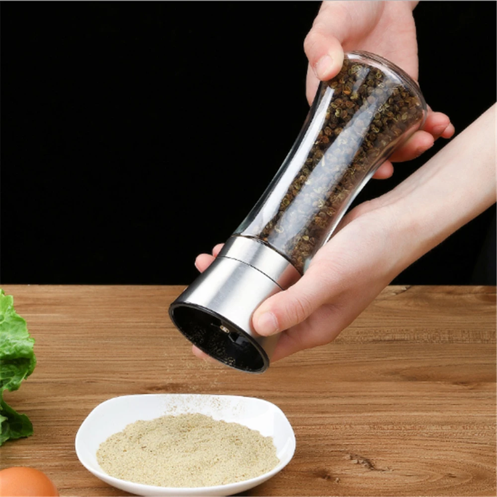 Ручная мельница для перца соли и многофункциональная бутылка приправ кухонные