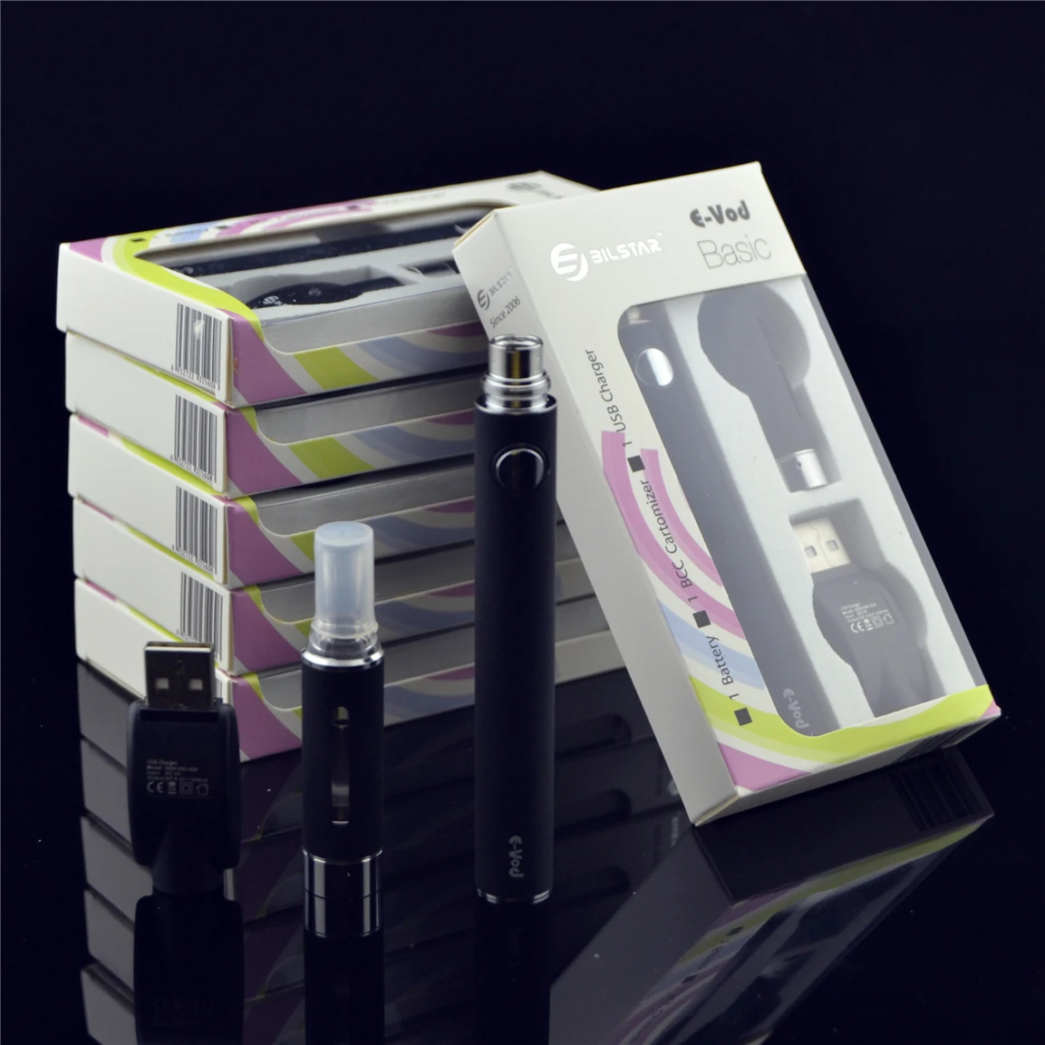 Evod MT3 базовый комплект Электронная сигарета Vape Pen Pod система испаритель батарея USB