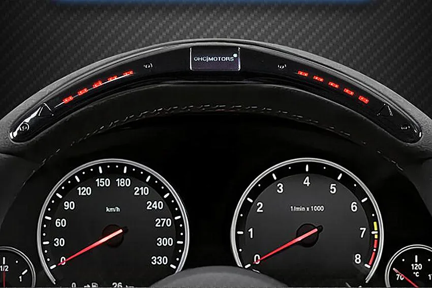 Светодиодный гоночный руль из углеродного волокна, рулевое колесо для audi S3 S4 S5 S6, автомобильный Стайлинг, внутренний гоночный дисплей, рулевое колесо