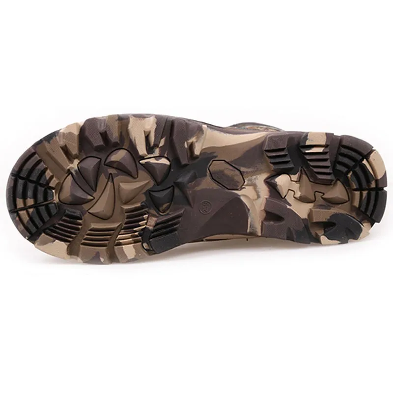 

Winter Men Military Army Boots Warm Waterproof camouflage Leather Desert Combat boot Safety Shoes Tactical Snow Boots886