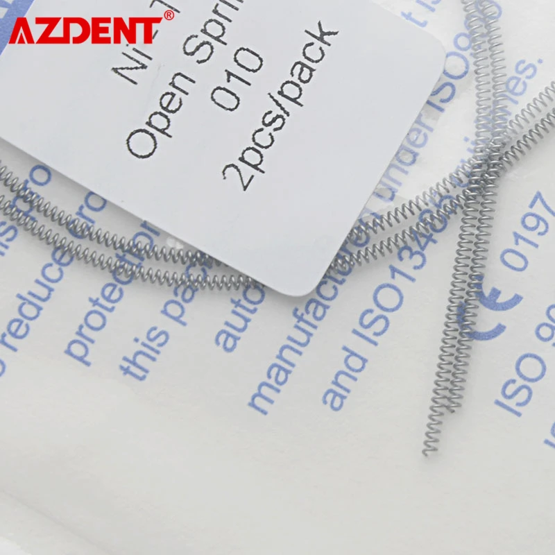 2 шт./упак. AZDENT Стоматологическая Ортодонтическая щеточка открытым Весна нити