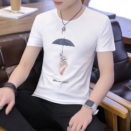 

Men's fashion casual short sleeve T-shirt B158