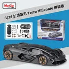Автомобиль Maisto 1:24 Lamborghini, концепция третьего века, подарок тысячелетия, имитация автомобиля из сплава, сборная Версия игрушки B729