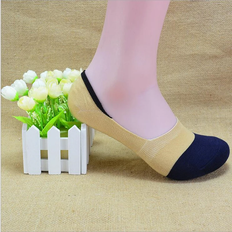 Носки мужские хлопчатобумажные повседневные невидимые деловые для работы в