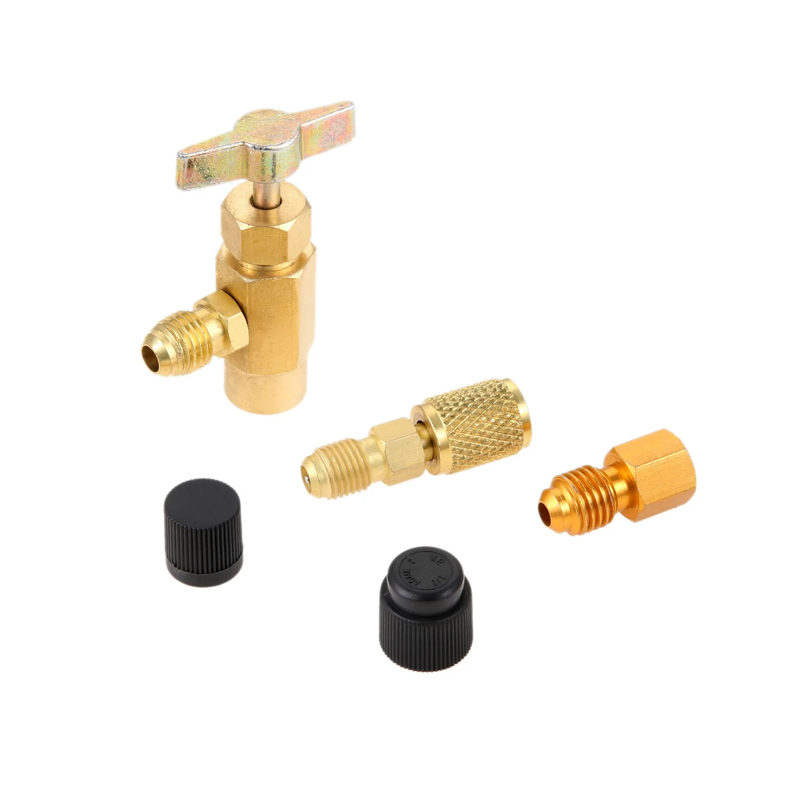 R1234yf Набор для насадки на хладагент с адаптером R12 R22 R134A зарядный шланг 1/2 дюйма ACME