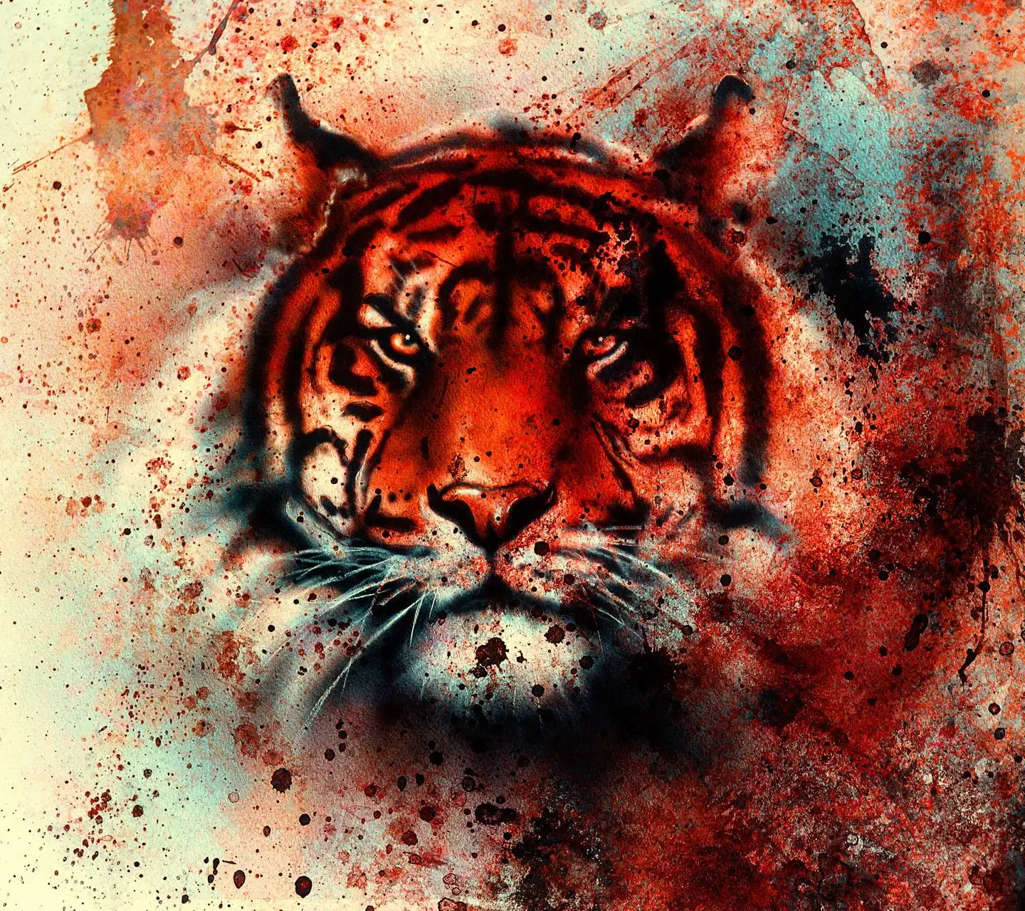 

Jmine Div 5D Colorful Tiger Full Diamond Painting cross stitch kits art High Quality Animal 3D paint by diamonds