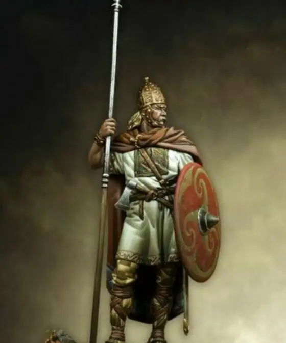 1/24 Scale Unpainted Resin Figure Frank Warrior GK figure | Model Building Kits