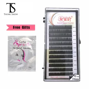 Накладные ресницы для наращивания, мягкие ресницы для наращивания, B C CC D, 0,03-0,25