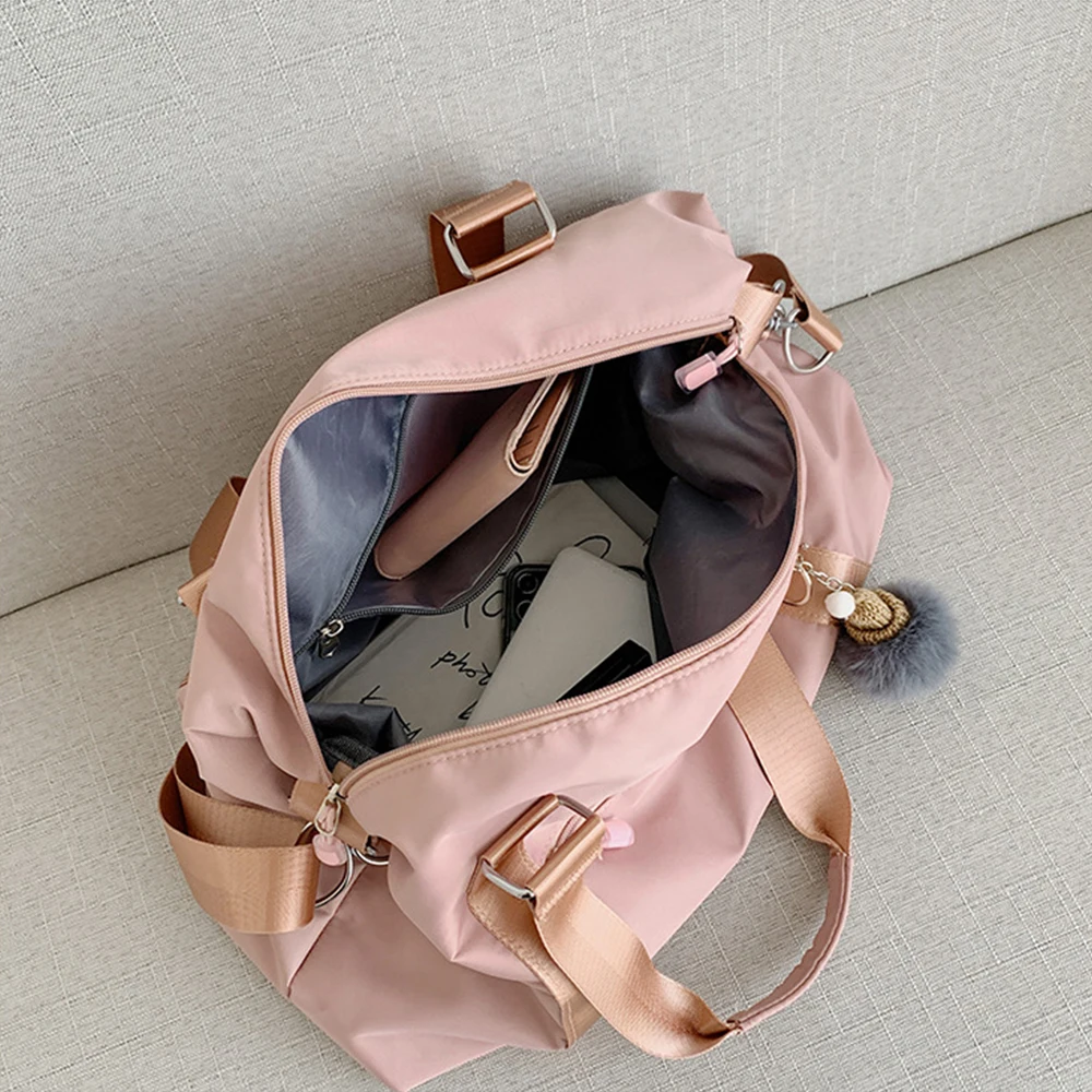 Sport Bag Gym Fitness Yoga Waterproof Nylon Travel Handbags Shoulder Luggage Storage Trip Crossbody Trolley Case Bags  X228A