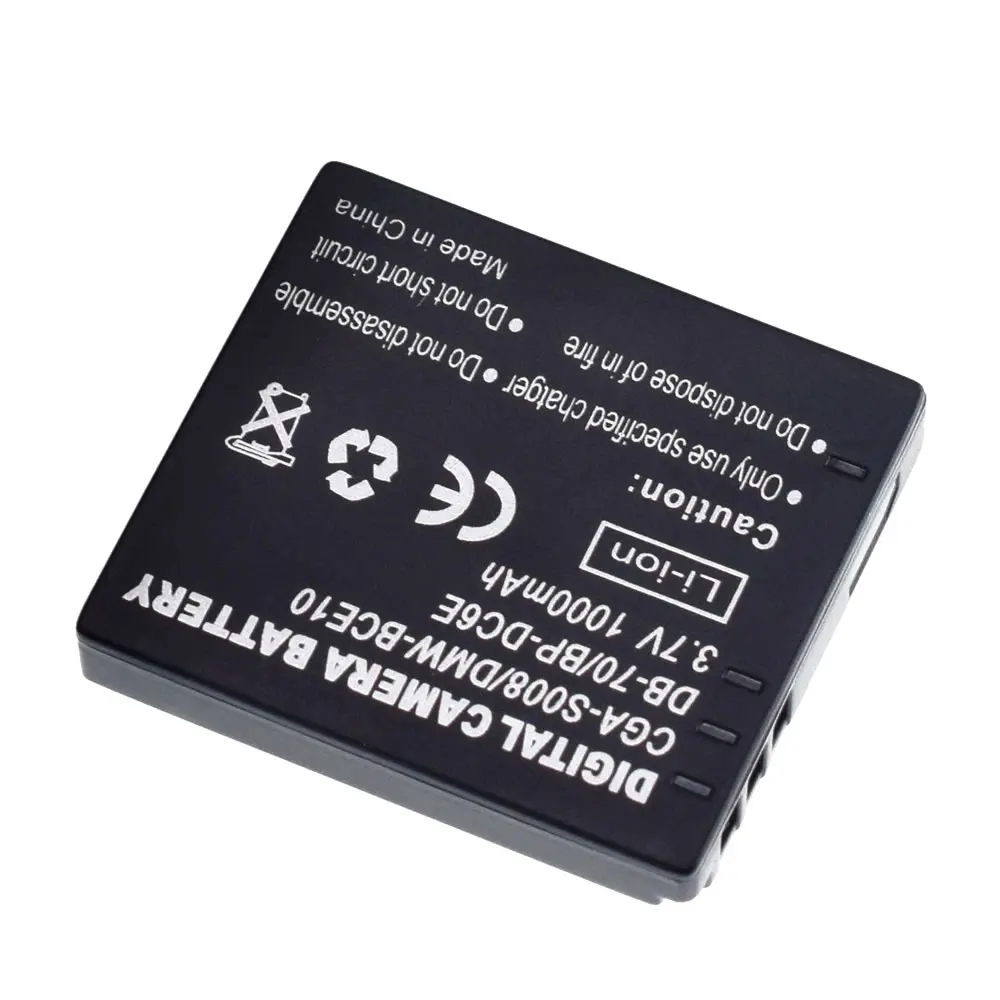 Аккумулятор для Panasonic SDR-S15 SDR-S26 SDR-S7 VW-VBJ10 SDR-S10 | Электроника