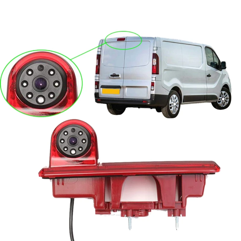 Камера заднего вида тормозной светильник парковка задним ходом 8 Светодиодный