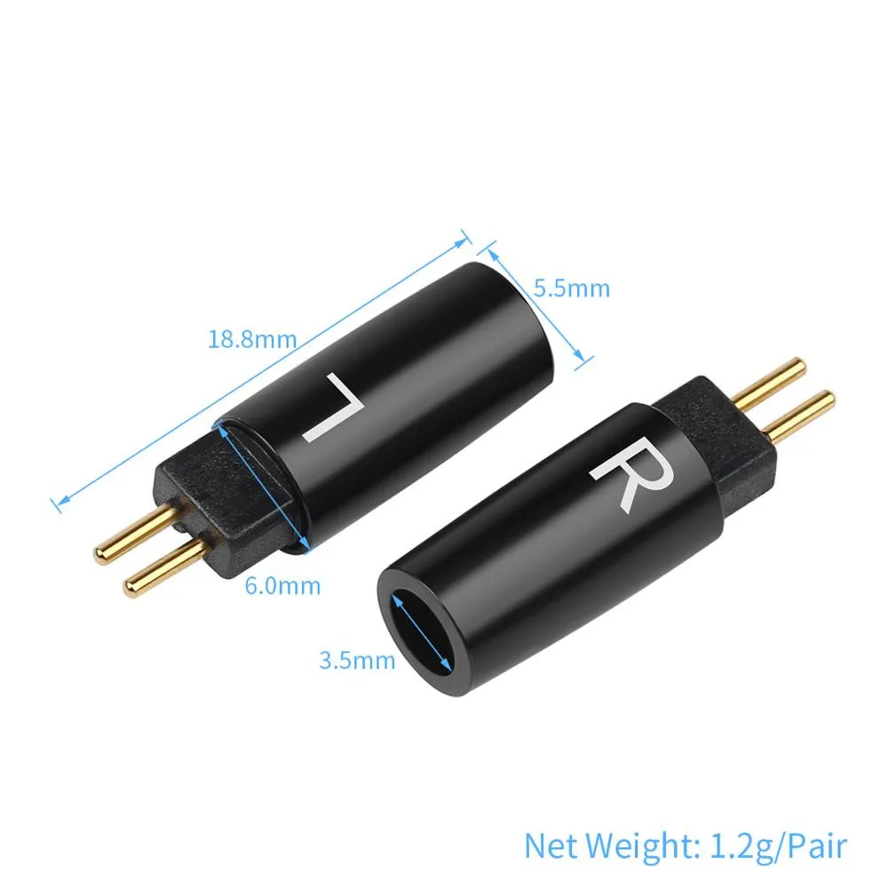 Детские носки 5 пар/10 шт 0 78 мм 2 Pin наушники контактный разъем для UM3X W4R UE18 Наушники