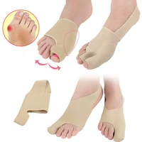 2pcs hallux valgus corrector bunion orthotics big toe separator thumb corrector pedicure socks straightener feet care adjuster