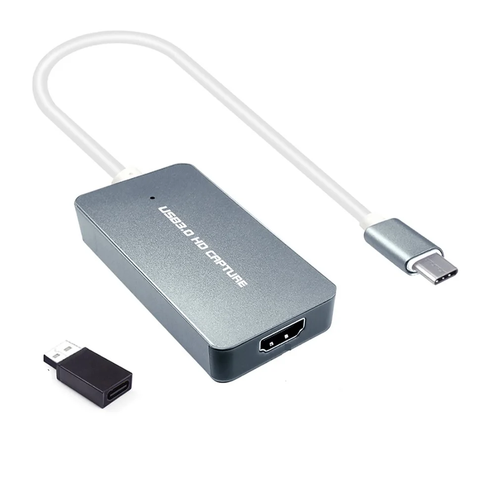 HDMI видео к ПК конвертер type-c USB порт и UVC интерфейс для Windows MAC Linux Android телефон в