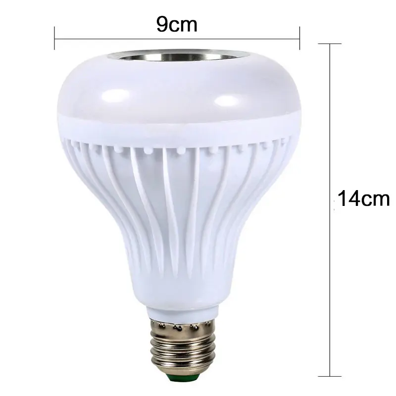 BRELONG светодиодный лампы Bluetooth Динамик 6 Вт E27 RGB сменный светильник Беспроводной