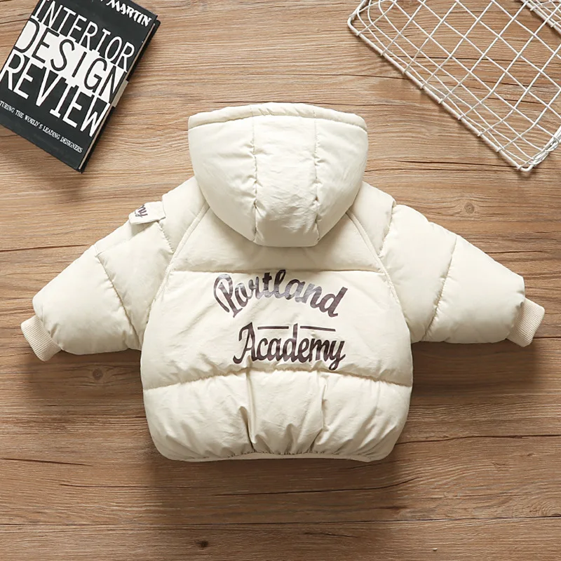 Детская хлопковая куртка в Корейском стиле утепленная средней и длительной