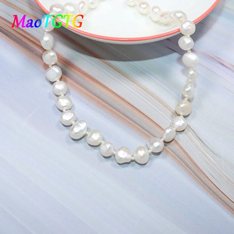 

Natural Freshwater Pearl Necklace For Women Fashion Irregular Shape Freshwater Pearl Necklace Women Jewelry Gift Wholesale