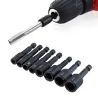M4-M16 Набор торцевых гаечных ключей с шестигранным хвостовиком, квадратным хвостовиком и резьбой