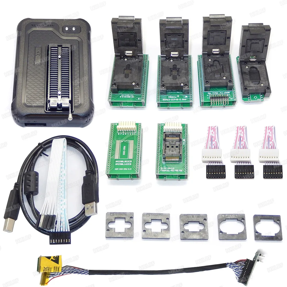 XGecu T56 EMMC-NAND флэш-программист + 55 адаптер супер комбинация BGA63 BGA64 BGA153/169 лучше чем