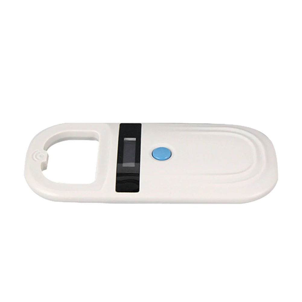 

OLED Display Pet Scanner ID Horse Microchip Rechargeable Handheld USB Animal Chip Reader Tag Decoder Portable 134.2Khz FDX-B