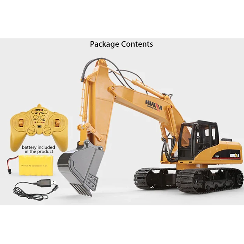 1/12 беспроводной экскаватор на радиоуправлении 15 каналов игрушечный инженерный