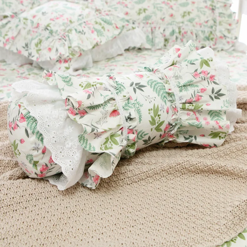 Модная кружевная Подушка с оборками подушка принцессы для постельного белья