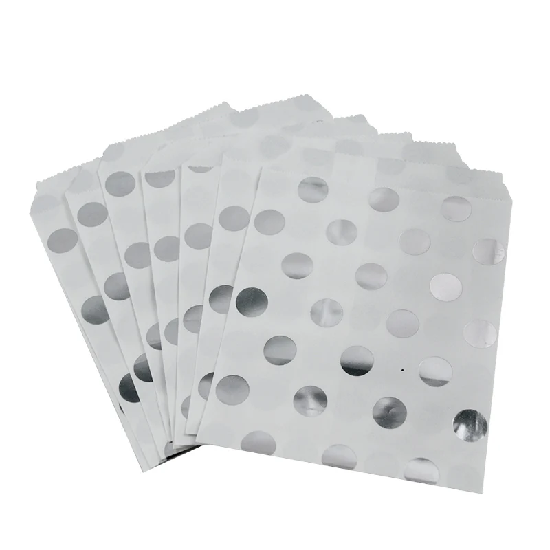 25 шт. бумажные подарочные пакеты в горошек | Дом и сад